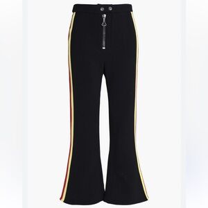 ELLERY
Riviera striped twill kick-flare pants size UK 4 (US 0)